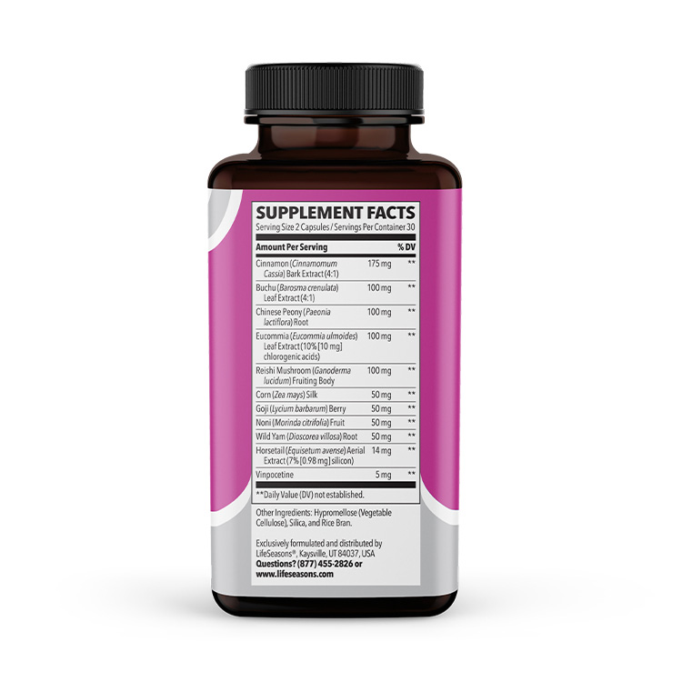 Womens-Securi-T-bladder-support-bottle-supp-facts