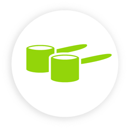 Two Level Scoops Icon