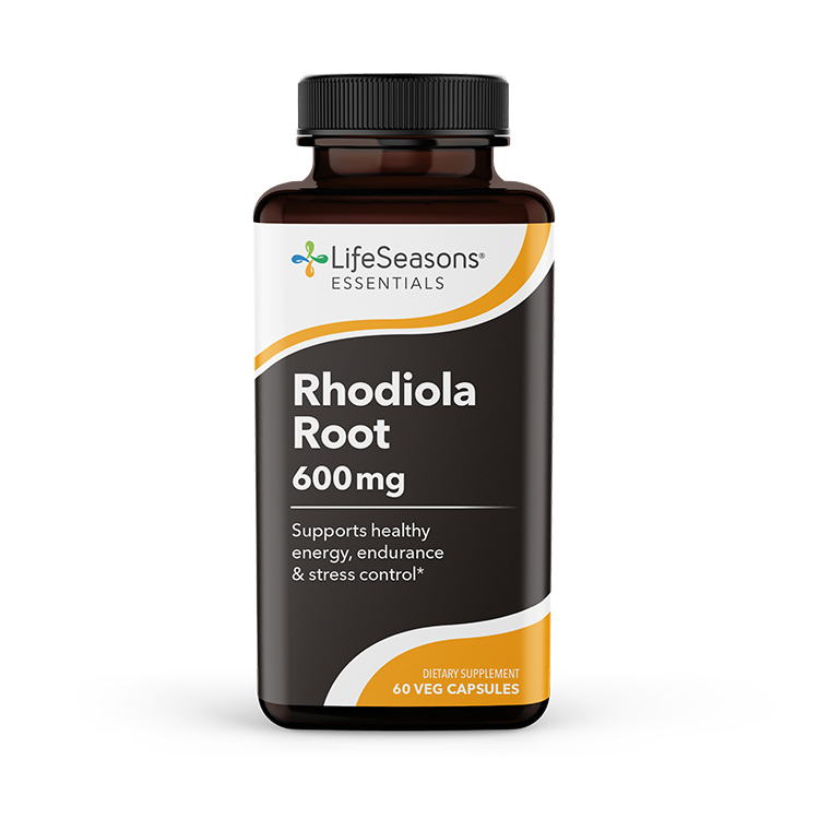 Rhodiola Root bottle front